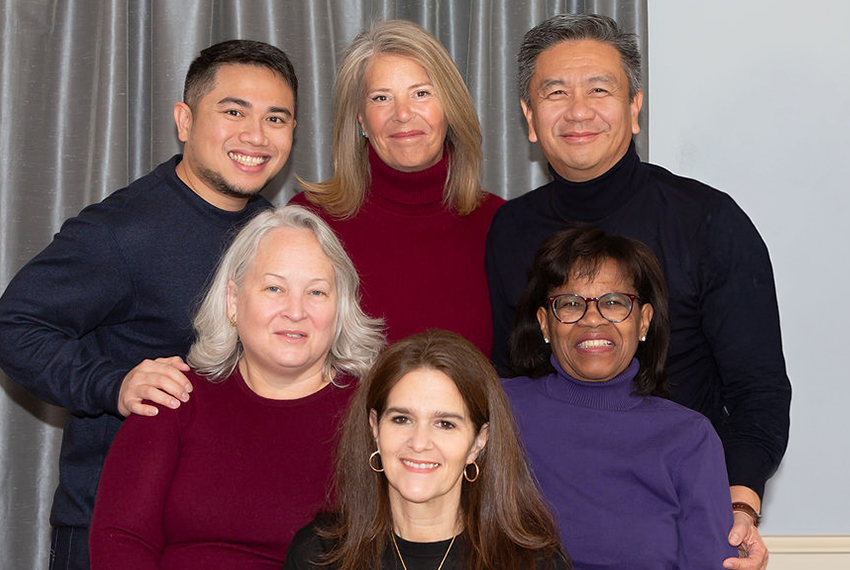 team members group photo